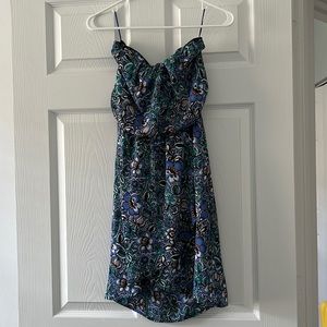 Strapless Express mini dress